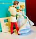 Vtg Disney Cinderella & Prince Charming Statue-Figurine So This Is Love COA