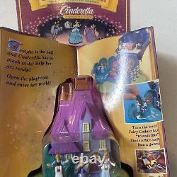 Vtg Disney Polly Pocket Tiny Collection Cinderella Stepmother's House Set NIP
