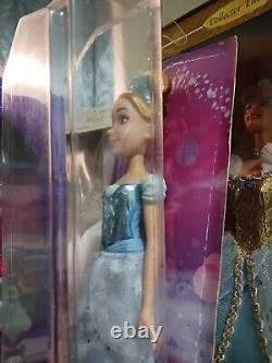 Vtg Disney Princess Stories Cinderella Mattel Barbie Doll Lot 1997 1996 1991