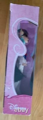 Vtg New Disney Store Mini Princess Dolls Mulan, Cinderella, Jasmine & Snow White