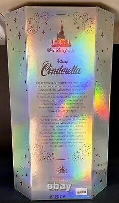 WALT DISNEY WORLD 50th Anniversary CINDERELLA Designer Doll 17 Limited Edition