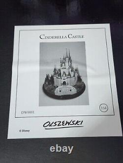 WALT DISNEY WORLD Cinderella Castle OLSZEWSKI Main Street Edition Light Up