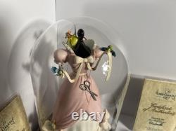WDCC Cinderella Figurine Classics Collection Glass Dome Book COA Walt Disney