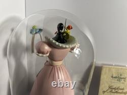 WDCC Cinderella Figurine Classics Collection Glass Dome Book COA Walt Disney