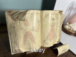 WDCC Cinderella Figurine Classics Collection Glass Dome Book COA Walt Disney