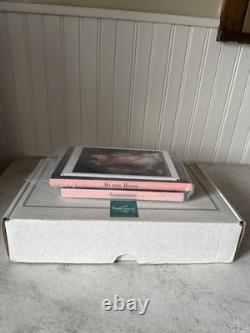 WDCC Cinderella Sewing Book with Stand, COA + Pink Dress Promo Books x2 & 2 Cards