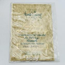 WDCC Disney Cinderella Lovely Dress For Cinderelly Figurine & Book NEW IN BOX