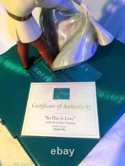 WDCC Disney Cinderella So This is Love #1028568 with Box and COA