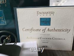 WDCC Disney Enchanted Places Cinderella Pumpkin Coach Figurine COA Original Box
