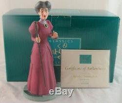 WDCC Spiteful Stepmother from Disney's Cinderella in Box COA Special Backstamp