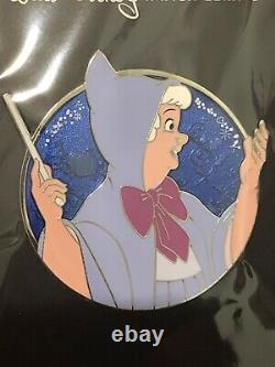 WDI Profile Pin Cinderella Fairy Godmother Walt Disney Imagineering Cast LE250
