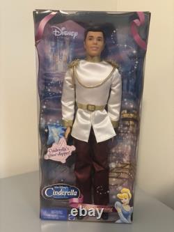 Walt Disney Cinderella Special Edition Prince Charming 2005 With Glass Slipper