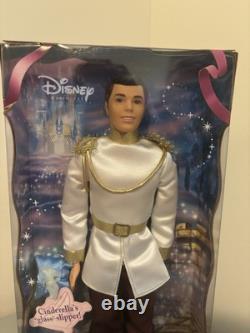 Walt Disney Cinderella Special Edition Prince Charming 2005 With Glass Slipper