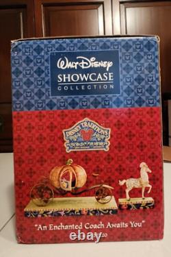 Walt Disney Showcase Jim Shore Cinderella An Enchanted Coach Awaits You New