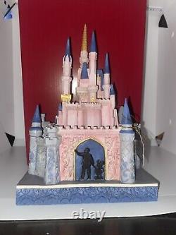 Walt Disney World 50th Ann. Cinderella Castle Figurine Statue NIB Jim Shore WDW