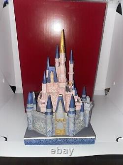 Walt Disney World 50th Ann. Cinderella Castle Figurine Statue NIB Jim Shore WDW