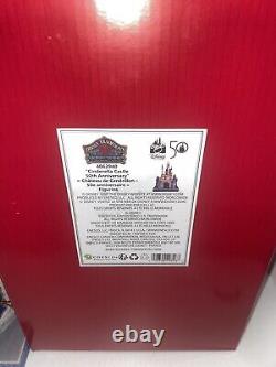 Walt Disney World 50th Ann. Cinderella Castle Figurine Statue NIB Jim Shore WDW