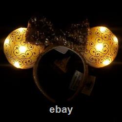 Walt Disney World 50th Anniversary Castle Loungefly Backpack, Ears, & Magic Band
