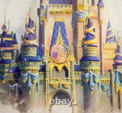 Walt Disney World 50th Anniversary Cinderella Castle Adult Spirit Jersey MEDIUM