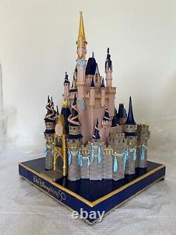 Walt Disney World 50th Anniversary Cinderella Castle Figure Collectible HTF NEW