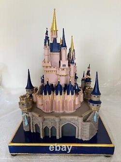 Walt Disney World 50th Anniversary Cinderella Castle Figure Collectible HTF NEW