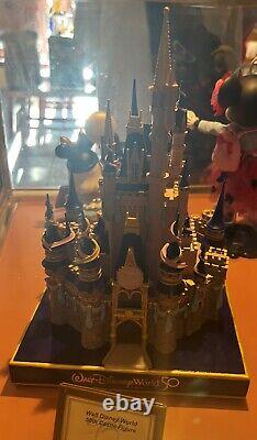 Walt Disney World 50th Anniversary Cinderella Castle Figure Collectible HTF NEW