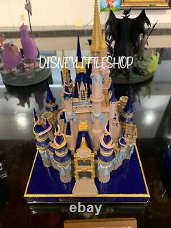 Walt Disney World 50th Anniversary Cinderella Castle Figurine Statue New