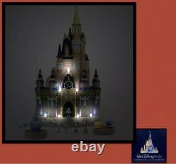 Walt Disney World 50th Anniversary Cinderella Castle Light Up Play Set- New