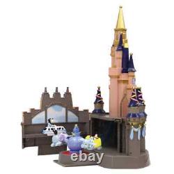 Walt Disney World 50th Anniversary Cinderella Castle Light Up Play Set New