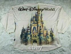Walt Disney World 50th Anniversary Cinderella Castle Spirit Jersey Size L New