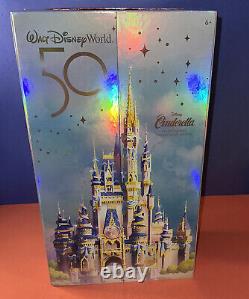 Walt Disney World 50th Anniversary Cinderella Limited Edition Doll 17 NEW