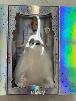 Walt Disney World 50th Anniversary Cinderella Limited Edition Doll 17 NEW AA