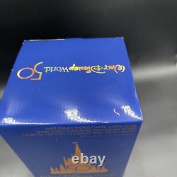 Walt Disney World 50th Cinderella Castle Snow Globe Never Removed From Box