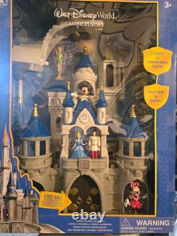 Walt Disney World Castle Playset Cinderella Mickey Minnie Tinker Bell