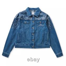 Walt Disney World Cinderella 75th Anniversary Denim Jean Jacket New Size M