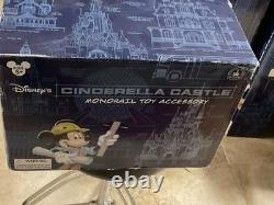 Walt Disney World Cinderella Castle Monorail Park Playset. Brand New
