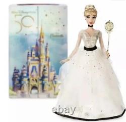 Walt Disney World Designer 50th Anniversary Cinderella Limited Edition Doll NEW