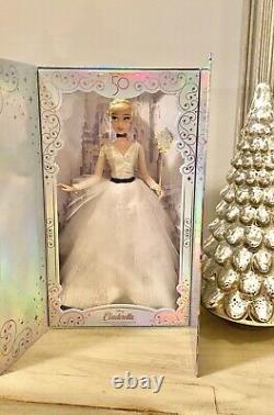 Walt Disney World Designer 50th Anniversary Cinderella Limited Edition Doll NEW