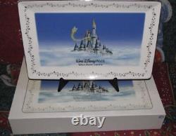 Walt Disney World Park Exclusive Cinderella Castle/Tinkerbell Plate LARGE 15x11