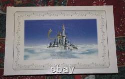 Walt Disney World Park Exclusive Cinderella Castle/Tinkerbell Plate LARGE 15x11