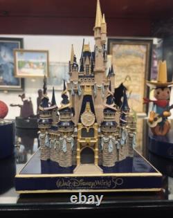 Walt Disney World Parks 50th Anniversary Cinderella Castle Figurine Statue Withbox