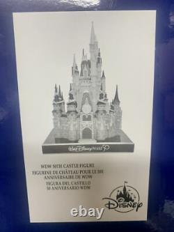 Walt Disney World Parks 50th Anniversary Cinderella Castle Figurine Statue Withbox