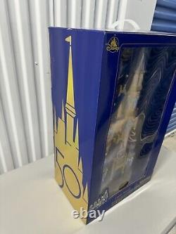 Walt Disney World Parks 50th Anniversary Cinderella Castle Playset 23 Light Up