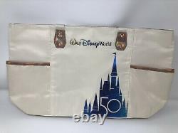 Walt Disney World WDW 50th Anniversary Tote White Castle Collection Hand Bag New