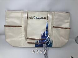 Walt Disney World WDW 50th Anniversary Tote White Castle Collection Hand Bag New