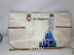 Walt Disney World WDW 50th Anniversary Tote White Castle Collection Hand Bag New