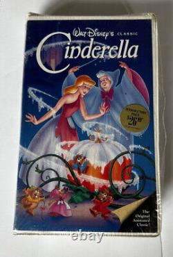 Walt Disney's Cinderella Black Diamond Classic VHS, New Rare Sealed