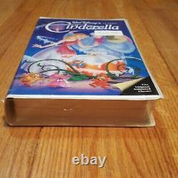 Walt Disney's Classic- Cinderella Clamshell VHS Tape Black Diamond Edition NEW