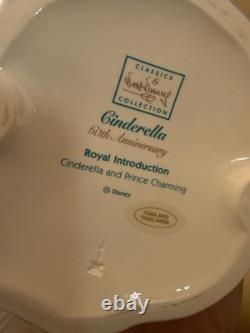Wdcc Cinderella And Prince Charming Royal Introduction Statue Figurine And Base